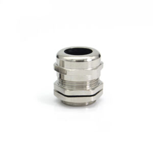 Гермоввод (с контргайкой и резиновым кольцом) 9-14 мм<br>никелированная латунь